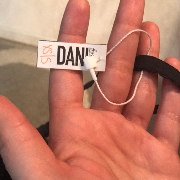 Handmade Black Velvet and Sheer Bralette - Picture 6 of 8